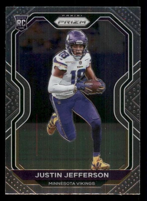 2020 Panini Prizm #398A Justin Jefferson RC - Image 1 of 2