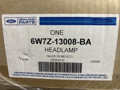 Ford Crown Victoria Headlight 1998-2011 Driver Lens & Housing Only 6W7Z-13008-BA - Image 1 of 4