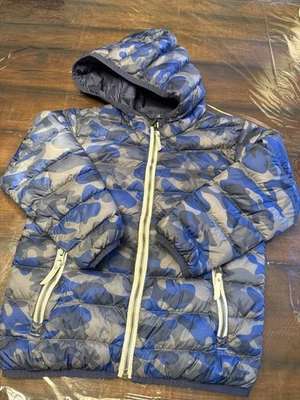 Abrigo chaqueta acolchada de plumón Hanna Andersson 110 (5) para niños Foto 1 de 4