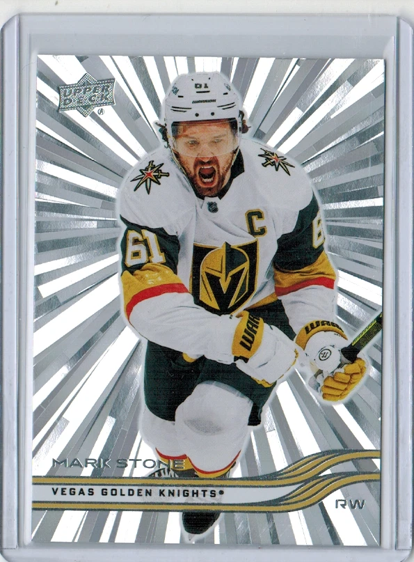 2025-26 Upper Deck Series 1 Outburst Mark Stone - Image 1 of 1