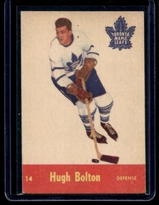 1955-56 Parkhurst Hockey * Hugh Bolton #14 VG-EX - Bild 1 von 2