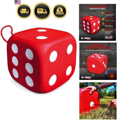 Cubo de espuma alvo arco e flecha 6 lados bullseyes para prática de bestas compostas - Imagem 1 de 4