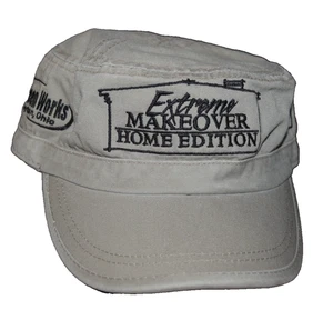 Extreme Makeover Home Edition Hat Military Style Tan USAF - Picture 1 of 6