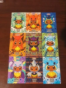 KOMPLETTES PONCHO EEVEE BLUE STAR SET! Pokemon LET'S GO eevee Karten Datenbank Karten!... - Bild 1 von 5