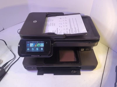 HP Photosmart 7520 All-In-One Inkjet Printer Touchscreen Wireless Photo Top Tier - Image 1 of 4