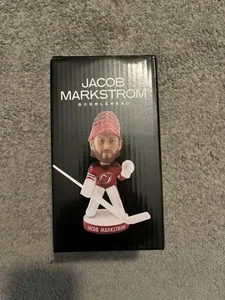 2025 NJ Devils Jacob Markstrom SGA Bobblehead 4/16 New Jersey NHL - Picture 1 of 3