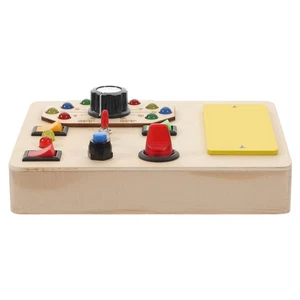 Circuit Board Toys Baby Preschool Push Button Busy Toddler Montessori - Picture 1 of 12