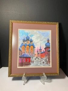Gerahmte Anatole Krasnyansky "SILENCE" signiert nummeriert Serigrafie HC 27/50 - Bild 1 von 14