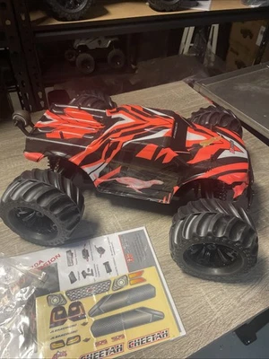 🇺🇸 JLB Racing Cheetah 1/10 Roller Chassis ARTR 17mm Wheels 1/8 21kg Servo USA - Bild 1 von 4