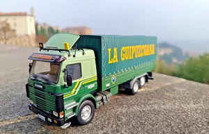 Camion Epoca Vintage Truck Scania 143 M (1988) Guipuzcoana Die Cast Model 1/43 - Foto 1 di 11