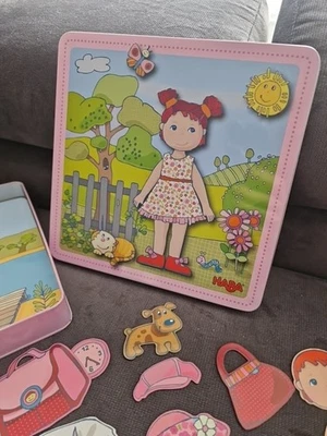 HABA Magnetspiel-Box Anziehpuppe Lilli - Bild 1 von 3