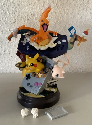 Pokémon Action Figur - Pikachu, Glurak, Mew, Nintendo Gameboy - Bild 1 von 2