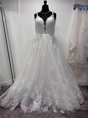 Justin Alexander wedding dress size 16/18 (US16) - ivory Faith 88304 - ref 367e+ - Image 1 of 4