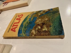 Rand McNally Pocket Atlas 1980 tercera impresión vintage - Imagen 1 de 3
