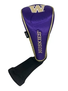 WASHINGTON HUSKIES UW Fußball Fan COLLEGE GOLF HEAD-COVER Team Fan Schlägertasche - Bild 1 von 6