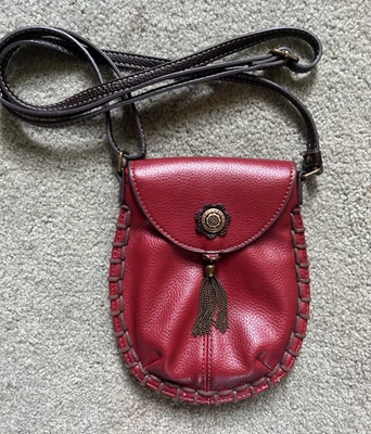 Bolsos de Mano Chala Rojo Quemado Bandolera Cartera Bolso de Hombro, Bolsillos, Cuero Sintético Foto 1 de 4