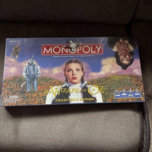 The Wizard of Oz Monopoly Board Game Collector's Edition 1998 New & Sealed! - Picture 1 of 5