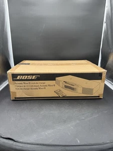 Bose Acoustic Wave II Multi-Disc 5 CD Changer Manual Remote NEW SEALED WHITE - Picture 1 of 9