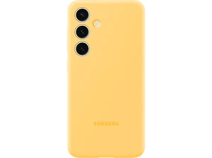 Funda móvil - Samsung, Para Galaxy S24, Silicona, Trasera, Amarillo - Imagen 1 de 1