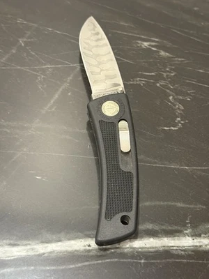 Meyerco Blackie Collins Bolt Action 440 Knife - Image 1 of 4