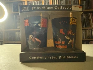 Ozzy Bark At The Moon / Diary of A Madman Mixing Glass | 16oz Pint Glass RARE - Picture 1 of 6