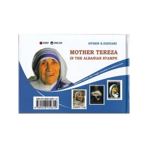 MOTHER TERESA in the Albanian Stamps. Albania and English language - Picture 1 of 2