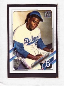 2021 Topps Series 1 Photo Variation Jackie Robinson #302 - Bild 1 von 1
