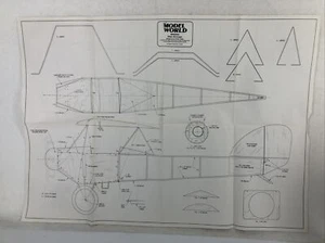 "SOLO PLANOS AZULES/SOLO PLANOS- MW2944 Elias Aircoupe diseño modelo RC 45"" envergadura 400" - Imagen 1 de 3