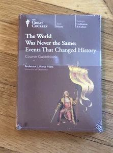 Great Courses The World Was Never the Same Fears 6 DVDs Book BRAND NEW SEALED - Imagen 1 de 2