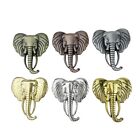 Premium zinc alloy long nose elephant head handle with a glossy finish
