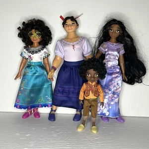 Encanto Doll Set Mirabel Isabela Luisa Antonio Madrigal Family Sisters Play Jaks - Picture 1 of 10