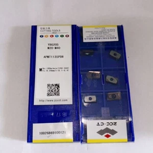 ZCC.CT APMT1135PDR YBG205 CNC milling blade Carbide Inserts 10Pcs - Picture 1 of 1