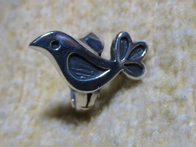 Anillo James Avery Retirado Plata Esterlina 925 Paloma Pájaro Talla 6.0 Foto 1 de 4