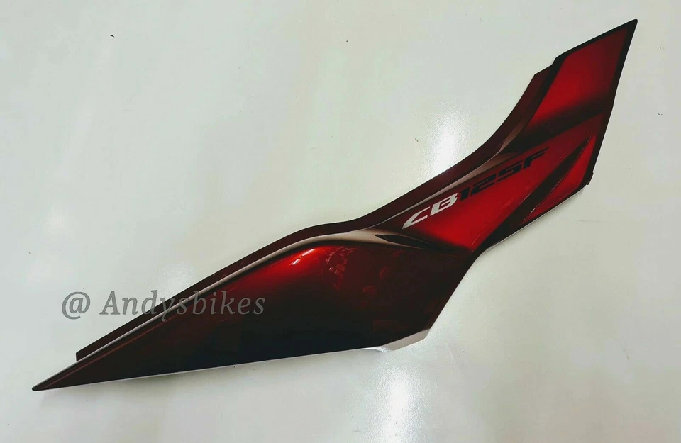 PANEL LATERAL ASIENTO DERECHO HONDA CB125F / GLR125 - ROJO CARAMELO (2015-2020) Foto 1 de 1