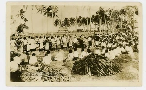 Fotografía De Colección 1925 Fiji Fiji Fiji Fiesta Nativos Islas Mares del Sur Foto nítida - Imagen 1 de 1