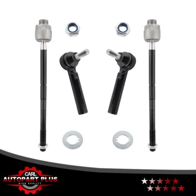 Extremos de barra de amarre delanteros interiores y exteriores aptos para Cadillac Escalade ESV EXT 2007-2014 Foto 1 de 4