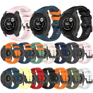 Sports Breathable Silicone Watch Strap for Garmin instinct E 40MM/45MM - Picture 1 of 36