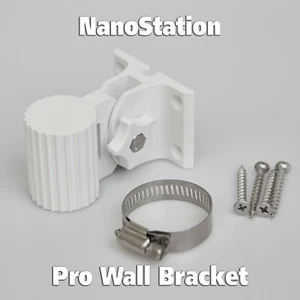 For Ubiquiti Nanostation Adjustable Wall Bracket Loco5AC NS-5AC LocoM5 M5 NSM5 - Picture 1 of 3