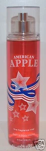 NUOVO PROFUMO SPRAY NEBBIA BATH & BODY WORKS AMERICAN APPLE FRAGRANZA FINE 8 OZ - Foto 1 di 1