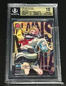 My Hero Academia Union Arena TCG- Toga Himiko U✭ Parallel BGS 10 POP 1 - Picture 1 of 1