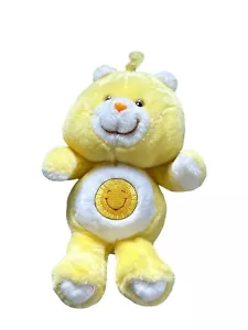 Care Bear Plush Funshine Bear Vintage 2002 8” YELLOW Sun - Picture 1 of 5