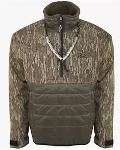 Drake Waterfowl LST Guardian Flex Doble Down Eqwader 1/4 Cremallera DW7335 TALLA 3X - Imagen 1 de 2