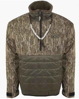 Drake Waterfowl LST Guardian Flex Double Down Eqwader 1/4 Zip DW7335 SIZE 3X - Image 1 of 2