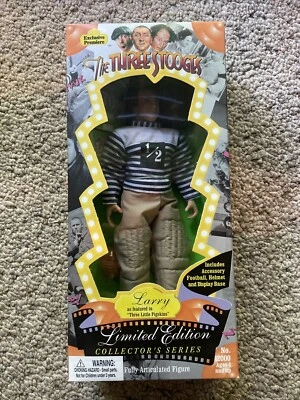 Figura Larry de Los Tres Chiflados Edición Limitada Exclusiva Premier Toys #12000 Foto 1 de 2