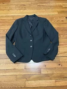Brooks Brothers Womens Milano Fit Blazer Jacket Sz 10 Gray 2 Button Sport Coat - Picture 1 of 5