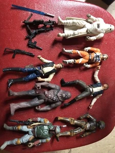 star wars figuren alle in super Zustand Fügen Sie sie Ihrer Sammlung hinzu. - Bild 1 von 1