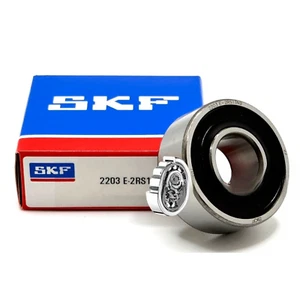 SKF 2203 E 2RS1 TN9 SELF ALIGNING BALL BEARING, RUBBER SEALED 17x40x16mm - Picture 1 of 4