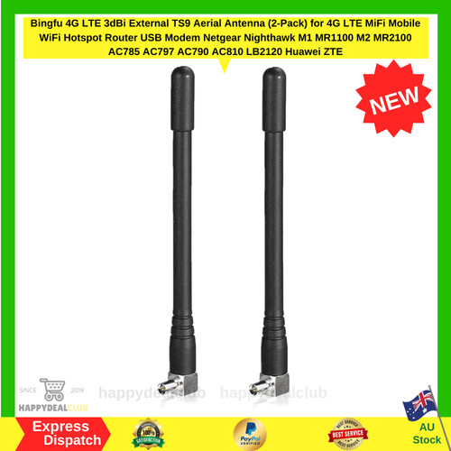 TELSTRA 4GX HOTSPOT PATCH LEAD & BASE ANTENNA SUITS TELSTRA