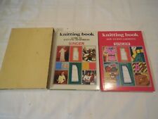 New ListingSinger Knitting book. 2 book set. Guide and How To. 1977