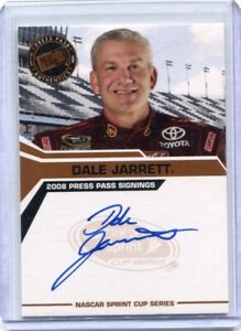 2008 Press Pass - DALE JARRETT - Press Pass Signings Autograph - NASCAR